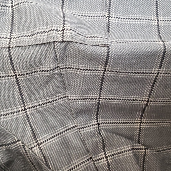 Torrid Super Soft Denim Zip Front Jacket Gray Plaid - Size 3X - Picture 8 of 14